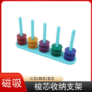 Support magnétique pour canettes, rangement en plastique pour fils, pour machine à coudre, pièces d'équipement de traitement de vêtements - Product Image 4