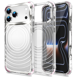 Funda de Teléfono con Diseño de Lujo a Prueba de Golpes con Patrón de Ondas, 2 <span class=keywords><strong>en</strong></span> 1, de TPU y PC, <span class=keywords><strong>para</strong></span> iPhone 17, 16 Pro Max, 15, 14, 16E - Product Image 1