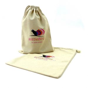 Bolsa de Algodón Orgánico Personalizada con Cordón y Logotipo - Product Image 6