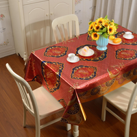 Nappe PVC tissu couverture protecteur rouleau tapis dentelle Transparent en plastique imprimable feuille Table napperon vinyle toile cirée coureur tapis