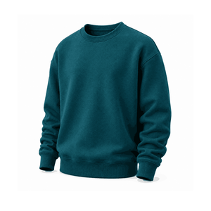 Sudadera Unisex de Cuello Redondo Color Lavanda, Corte Regular, Tejido de Punto, Color Sólido, Casual, Manga Larga, 100% Algodón, Invierno, Lavado - Product Image 4