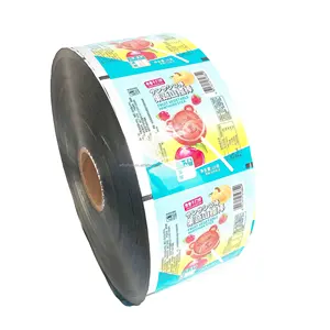 Custom Plastic Film Roll with good quality Printing Laminated Flexible Packaging Film For Snack/Potato Chips