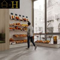 Mobilier de décoration d'intérieur pour café moderne Comptoir de bar design Comptoirs de café Vitrine pour boutique de thé à bulles