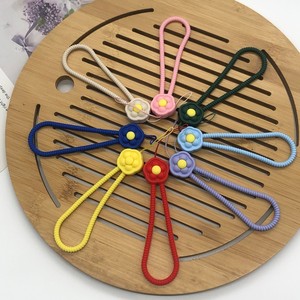 Flower And Heart Silicone Phone Lanyard Multicolor With Plastic Buckle For Mobile Phone Straps - Product Image 3