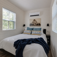 Casa Contenedor Moderna, Dormitorio Móvil Prefabricado, Mini Casa para Espacio de Vivienda Familiar Adicional