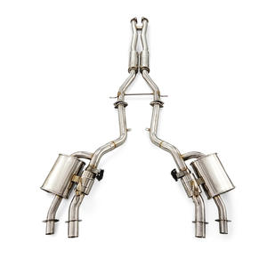 Sistema de escape CatBack de alto rendimiento con válvula de control de acero inoxidable para Kia Poison <span class=keywords><strong>Sting</strong></span> 3.3t 2018-2023, mejora de rendimiento - Product Image 1