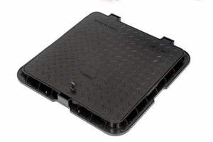 Tapa de acceso industrial para suelo, de alta resistencia, empotrada, para inspección y gestión de cables eléctricos - Product Image 2