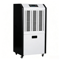 Deshumidificador Inteligente Tipo Gabinete 90L/D, Secador de Aire Industrial Comercial de Pie, Dispositivo de Control de Humedad Profesional