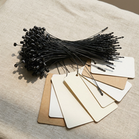 Étiquette de sécurité étanche à prix d'usine, scellé plastique, attache, étiquette volante, épingles à tête ronde de 3 à 9 pouces pour vêtements, sacs, chaussures