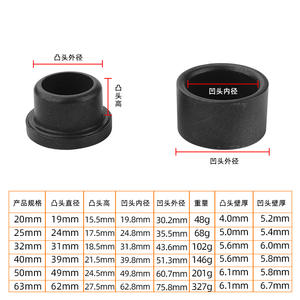 Máquina de soldadura por fusión en caliente Tuosen con cabezal de matriz para soldar tuberías PPR de 20, 25, 32, 40, 50 y 63 mm, herramienta de soldadura termostática para tuberías de agua de plástico. - Product Image 5