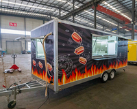 Remorque alimentaire DOT street food snack bar Trailer Toilettes mobiles