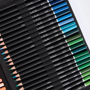 Bộ 96 Bút Chì Màu Sơn Mài Dầu, Bộ Bút Chì Màu Dùng Trong Nghệ Thuật, Bút Chì Phác Thảo, Bộ Bút Chì Vẽ Tranh Cho Học Sinh, Người Lớn Và Nghệ Sĩ - Product Image 3