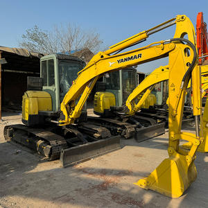 Mini-excavatrice sur chenilles Yanmar Vio55 d'occasion, 5,55 tonnes, avec moteur, engrenage, roulement, pompe, modèle 2022, à vendre - Product Image 3