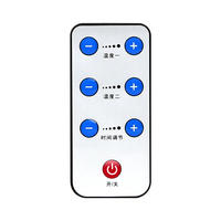 Control Remoto Universal Inteligente con 10 Botones de Goma, LED IR, Encendido/Apagado, para TV, Lámpara de Mesa, Automático, de Plástico, con Batería, para el Hogar
