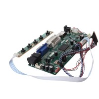 Placa Controladora LCD HD-MI DVI VGA Audio, Módulo de Audio para PC, Kit de Bricolaje, Pantalla de 15.6 Pulgadas B156XW02 1366X768 1 Canal 6/8 bits, Panel de 40 Pines