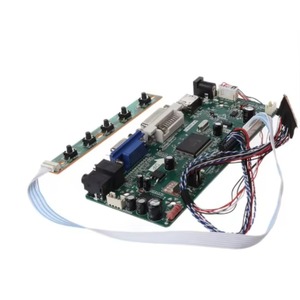 แผงควบคุม LCD HD-MI DVI VGA AUDIO PC โมดูลคนขับ DIY ชุด15.6 "B156XW02แสดงผล1Ch 1366X768 6/8บิต40แผง - Product Image 3