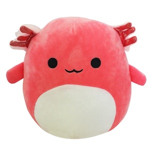Almohada de Peluche Rellena de Algodón PP con Diseño de Animales Multicolor: Dinosaurio, Salamandra, Vaca, Rana y Hongo - Product Image 2