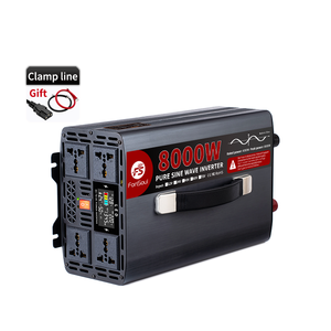 Convertisseur de courant 5000W 6000W 8000W Onde sinusoïdale pure Monophasé 30A DC12V vers AC 220V/110V pour l'automobile et les appareils électroménagers - Product Image 3