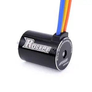 Rocket 1-10 scale rc car motor 3650 size 48V 540 Brushless 3100KV 5.0T sensorless dc electric motor for RC car competition race