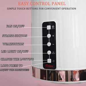 IBelieve Desktop-Klemm-Nagelstaubabsauger mit starker Saugkraft, OEM ODM, freistehend, professionelles Pediküre-Nagelgerät - Product Image 5