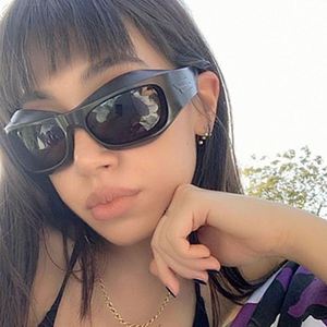 Lunettes de soleil Cyberpunk Y2K pour hommes, mode 2022, lunettes de sport surdimensionnées, lunettes de soleil œil de chat pour femmes - Product Image 3