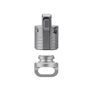 Porte-clés à dégagement rapide en titane, connecteur magnétique détachable à une main, verrouillage sécurisé <span class=keywords><strong>pour</strong></span> clés de voiture, clés USB et équipement EDC - Product Image 2