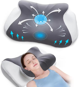 Bantal Busa Memori - Bantal Pendingin Ergonomis untuk Tidur, Penyangga Leher di Tempat Tidur untuk Orang yang Tidur Menyamping, Telentang, dan Tidur Tengkurap - Product Image 1