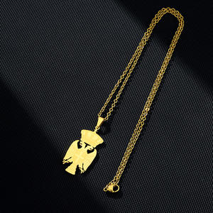 Nuevas llegadas collar de acero inoxidable República de <span class=keywords><strong>Serbia</strong></span> mapa águila colgante collar - Product Image 5