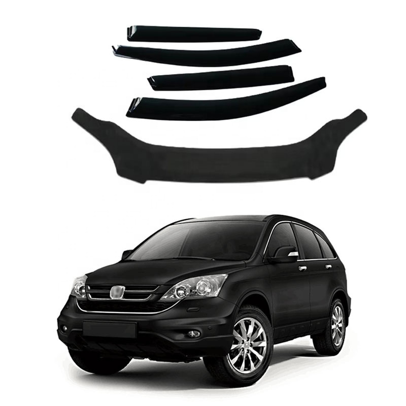 ClimAir Window Visors Master Dark (rear) Compatible With Honda CR-V 5 - View #8