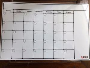 Almohadilla magnética para nevera, tablero blanco de escritura, impermeable, borrado en seco - Product Image 2