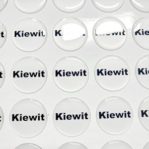 สติกเกอร์อีพ็อกซี่คริสตัลคิโตมิ วัสดุ PET โปร่งใส กาวเหนียวแน่น ติดเองได้ พิมพ์โลโก้ได้ตามต้องการ - Product Image 4