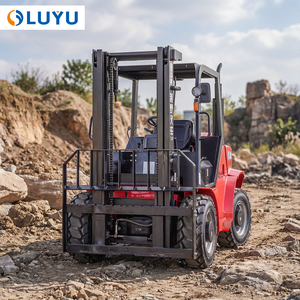 מלגזה שטח קשה 3 טון 3.5 טון עם תמסורת אוטומטית, הזזת צד, גובה הרמה 3000 מ\"מ-7000 מ\"מ, הנעה 4x4, דיזל - Product Image 5