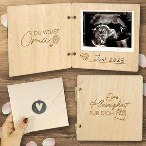Álbum Conmemorativo <span class=keywords><strong>de</strong></span> Madre e Hijo Tallado en Madera con Láser, Gran Venta - Product Image 2