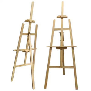 High Quality Eco-friendly Pine Wood <b>Mini</b> Art <b>Canvas</b> with Desktop Sketch Easel Outdoor Painting Display Stand - Product Image 4
