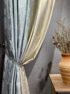 Rideaux <span class=keywords><strong>de</strong></span> Luxe <span class=keywords><strong>de</strong></span> Style Moderne en Tissu Brodé Haut <span class=keywords><strong>de</strong></span> Gamme pour Salon et Chambre à Coucher - Product Image 5