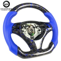 Volant en fibre de carbone forgé pour BMW E92 E91 E93 E90 E80 E87 E81 E82 E88 2009 2010 2011 2012 Pièces automobiles Intérieur