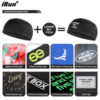 IRun, gorro de calavera refrescante con patrón de flores de anacardo personalizado, forro para casco de motocicleta, gorro que absorbe el sudor, gorro para correr en bicicleta, envoltura para la cabeza