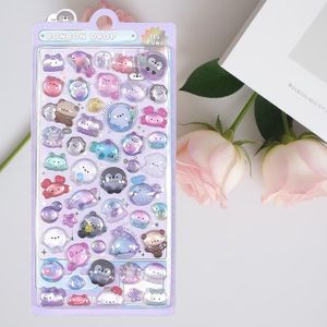 Autocollants 3D en relief multicolores Kawaii GF, autocollants adhésifs pour la création de carnets, albums photo, papier, coques de téléphone, ordinateurs portables - Product Image 5