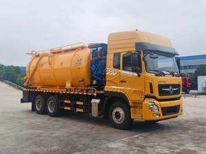 Camion aspirateur Dongfeng D7V avec pompe à vide entraînée par un moteur auxiliaire indépendant, forte aspiration et vitesse de pompage rapide - Product Image 2