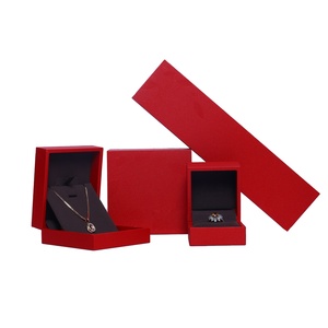 <b>Strong</b> Custom Leatherette Paper Jewelry Packing Ring Necklace <b>Boxes</b> Velvet Package Wholesale Jewelry <b>Boxes</b> - Product Image 4