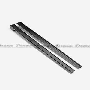 Extension de bas de caisse type aileron légère, compatible Hyundai Elantra Avante CN7 Facelift 2023 et modèles suivants, forme OEM, kit carrosserie latérale - Product Image 3