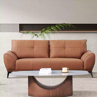 Meubles de bureau, canapé de réception moderne commercial, canapé de bureau en cuir, ensemble de canapés de bureau