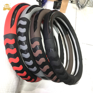 ปลอกหุ้ม<span class=keywords><strong>พวงมาลัย</strong></span>รถยนต์ขนาดใหญ่ 45 ซม. 50 ซม. ขายส่ง ปลอกหุ้ม<span class=keywords><strong>พวงมาลัย</strong></span>คาร์บอนไฟเบอร์กันลื่นสำหรับรถยนต์ - Product Image 1