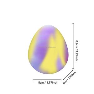 Small Size Soft Cloud TPR Squishy <b>Easter</b> Egg Toy Water-Activated Color Changing Stress Relief Fidget Toy for <b>Gifts</b> - Product Image 5