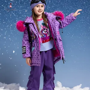 Stilnyashka D-angel Jacket 2024-3 Children's Clothing Luxury Jackets For Kids Girl Outwear Fashion Toddler Girls Jackets