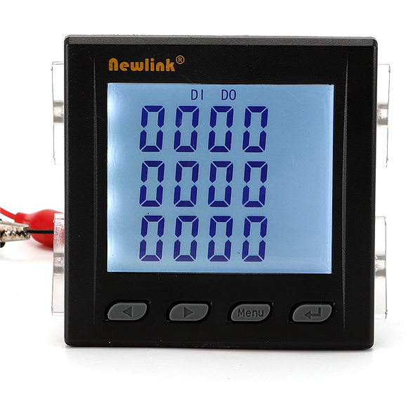 2023 High Accuracy Digital Power Meter Single Phase Smart Energy Analyzer for Switchgear Electric Cabinet