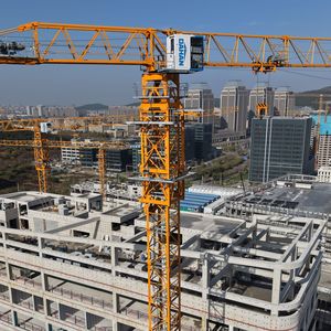 <span class=keywords><strong>Crane</strong></span> Menara Self-elevating Flat Top DAHAN 12 16 18 Ton yang Dapat Disesuaikan, Momen Angkat Terukur 315t.m, Rentang Angkat 7527 30m-75m, Motor CE - Product Image 2