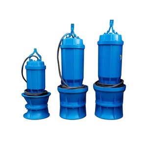 Pompe submersible à flux axial de type chenillé QZ, grande capacité, pour contrôle des inondations, pompe à eau submersible QZB - Product Image 1