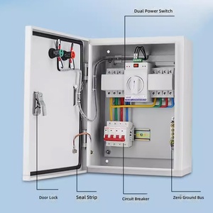 Commutateur de transfert automatique triphasé 4P 6 kA SLQ1-63-B 63A à double alimentation, gestion efficace de l'énergie - Product Image 1