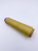 Fil fantaisie 2/120NM 7% soie 33% laine mérinos 30% lyocell 30% PBT anti-boulochage ignifuge super doux au toucher de haute qualité